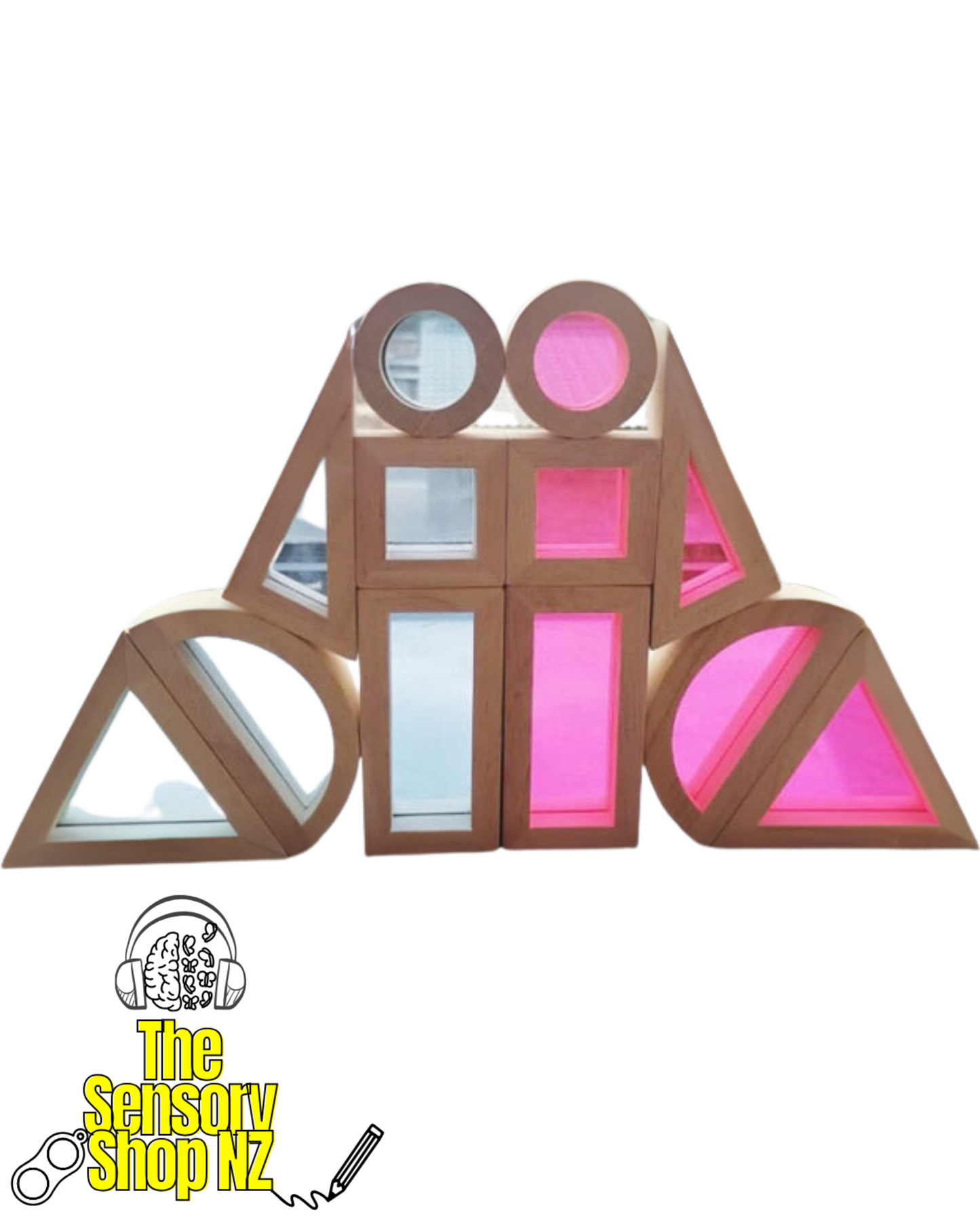 Sensory Rainbow Blocks