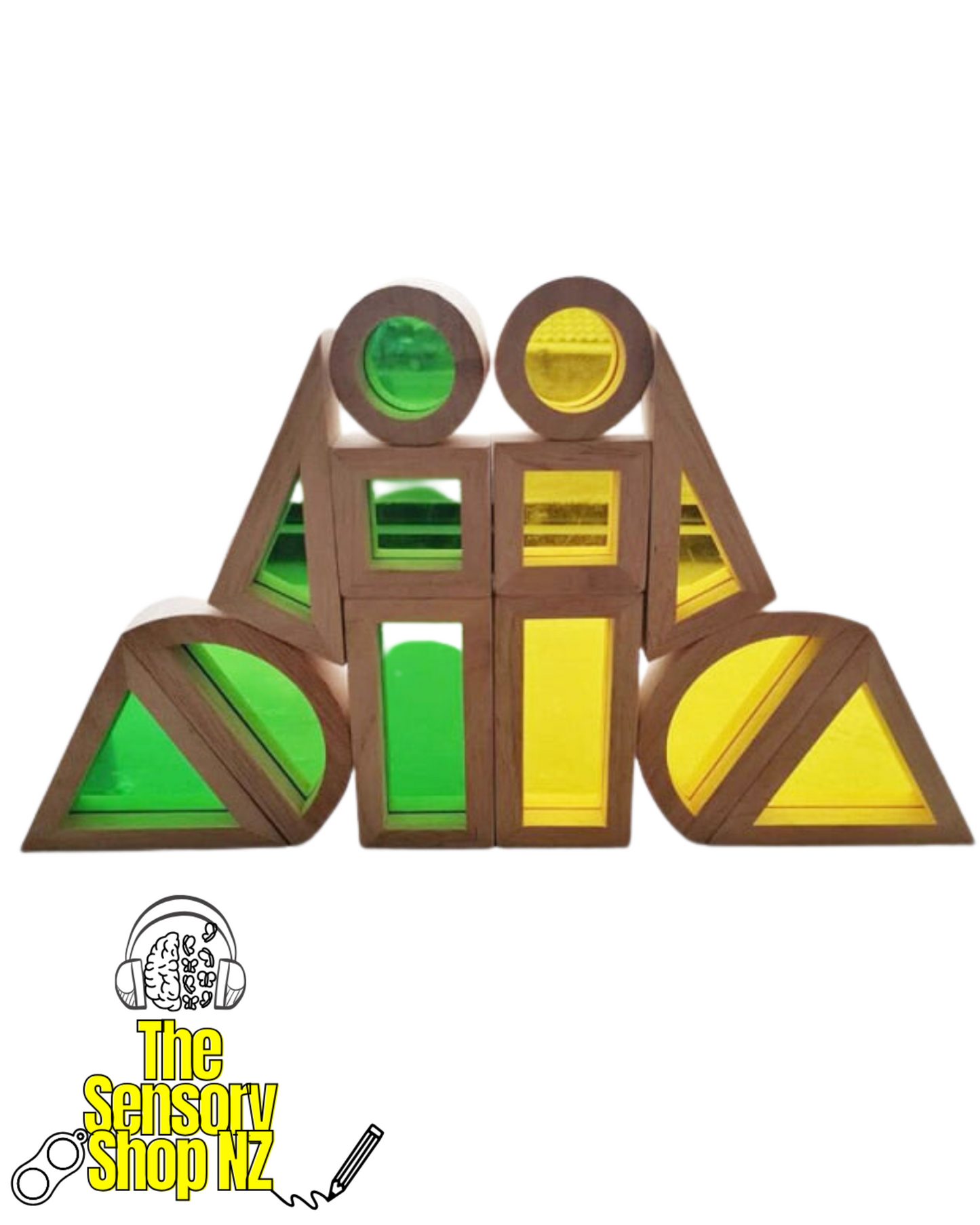 Sensory Rainbow Blocks