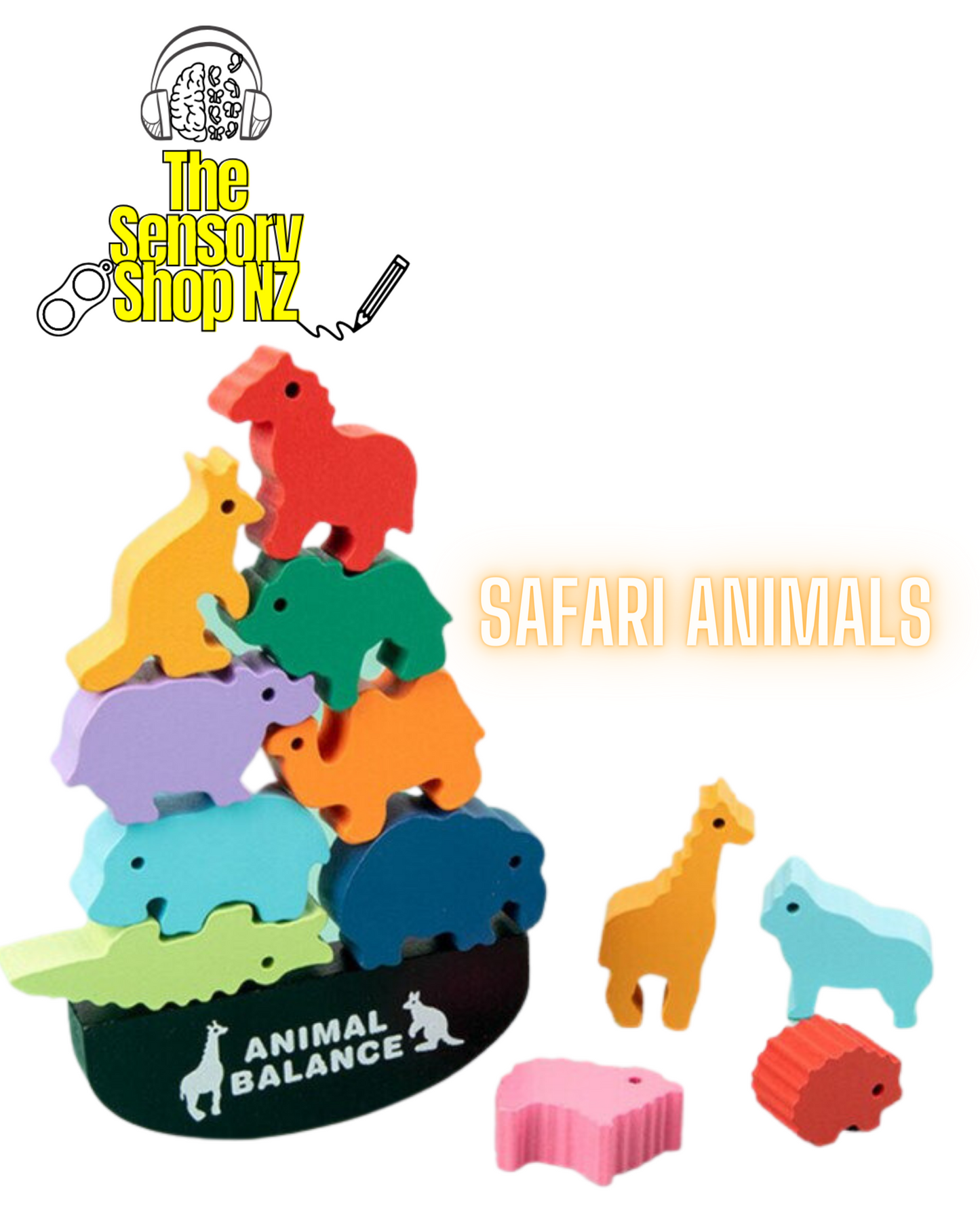 π¦π¦π Wooden Animal Stacking Game - Fun Learning Toy