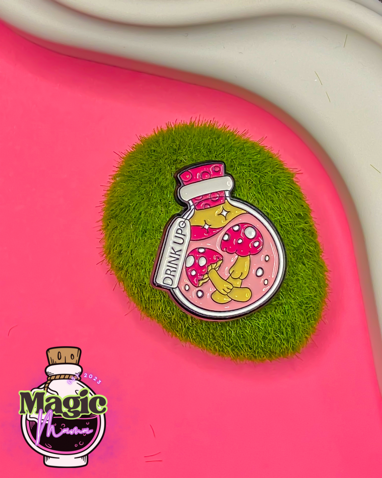 “Drink Up” Potion Pin Pack (Bonus Butterfly Pin Included)