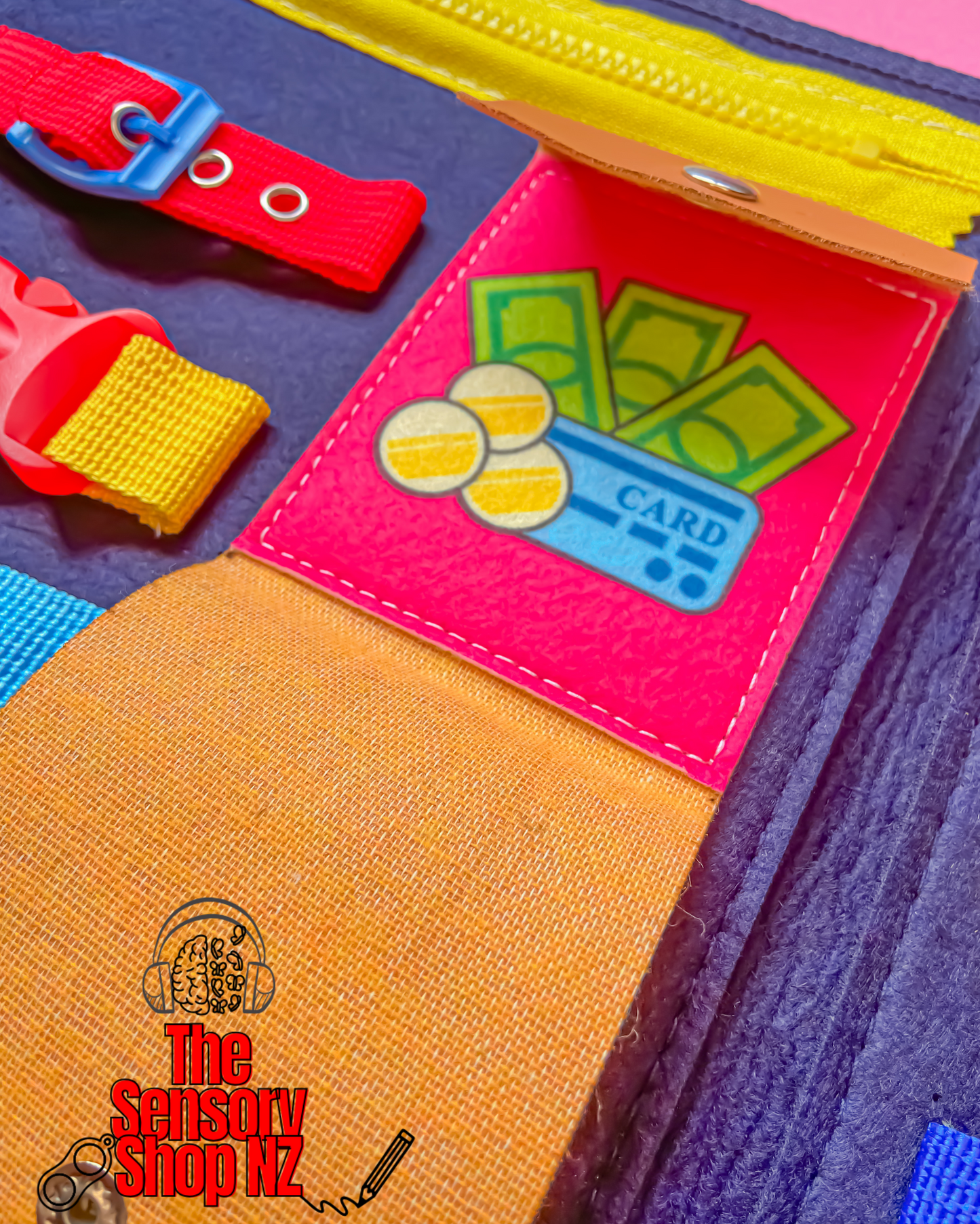 Fine Motor Skills Board : Dress Me Up