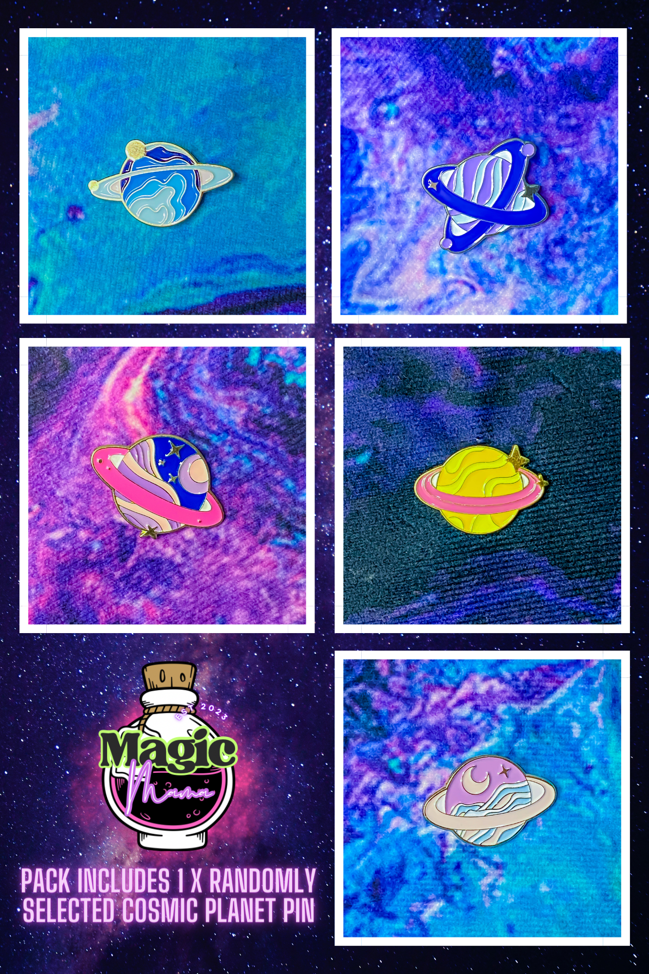 “ Not Enough Sage…“ Pin Pack (Bonus Cosmic Pin Included)