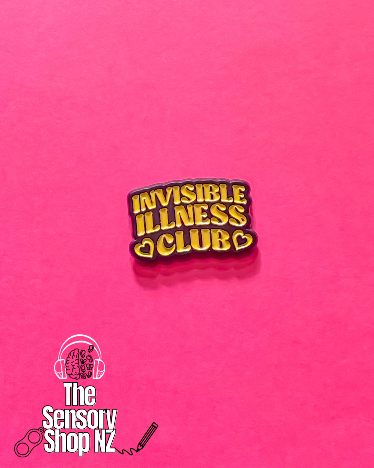 Invisible Illness Club - Pin