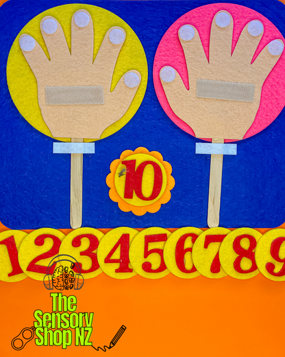 Felt Fingers Counting Set