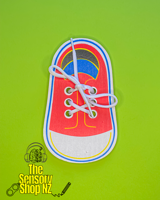 Wooden Shoe Tying Board