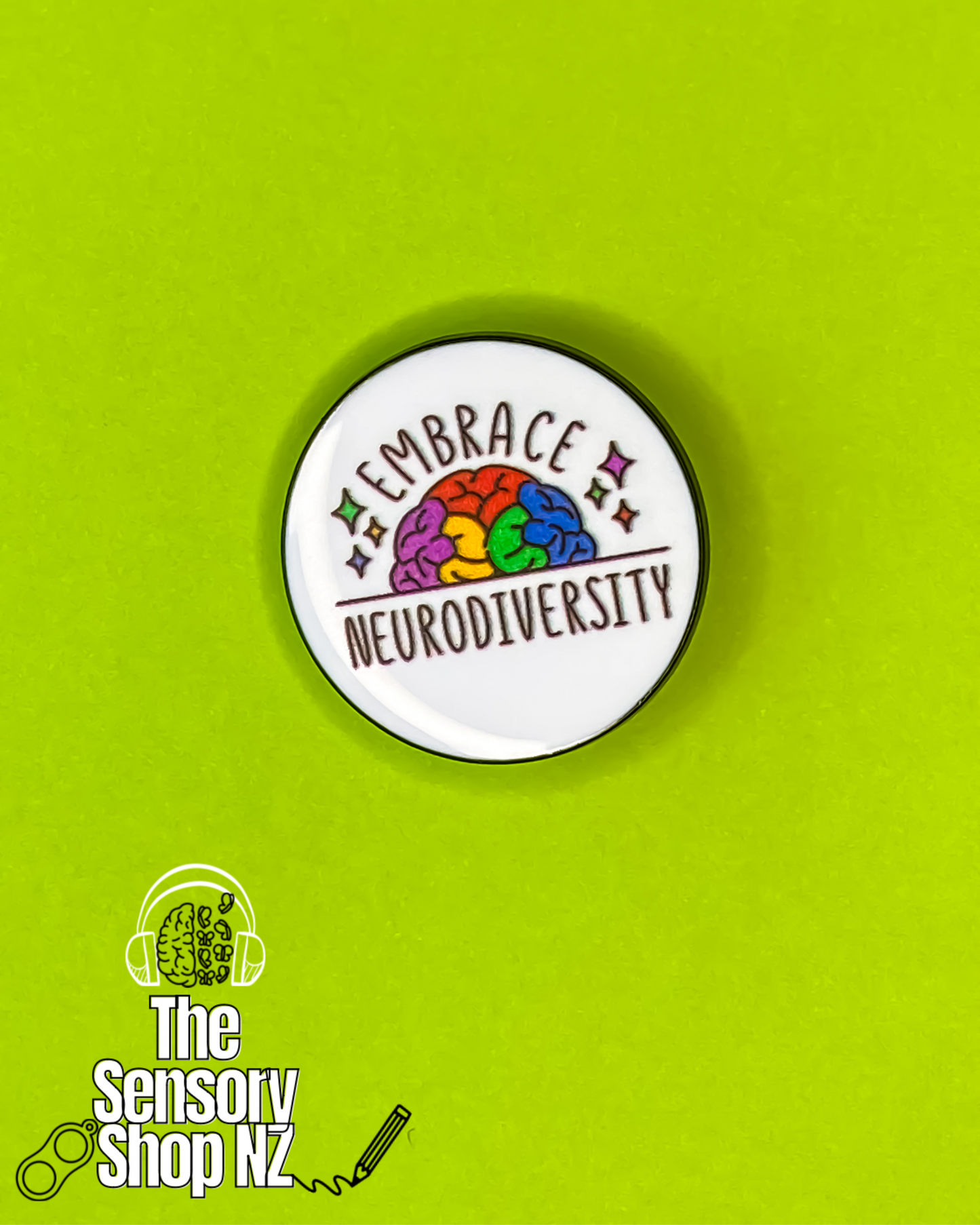 Embrace Nuerodiversity - Pin