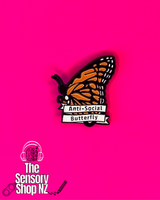 Anti Social Butterfly - Pin