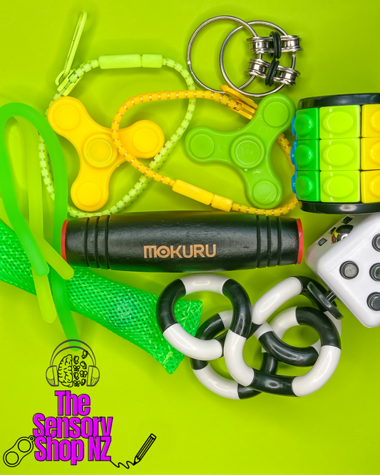 🌈 Zesty Lime Fidget Pack (12 Pieces)