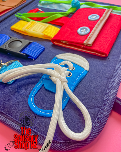 Fine Motor Skills Board : Dress Me Up