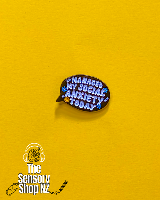 Managed My Social Anxiety Today - Pin
