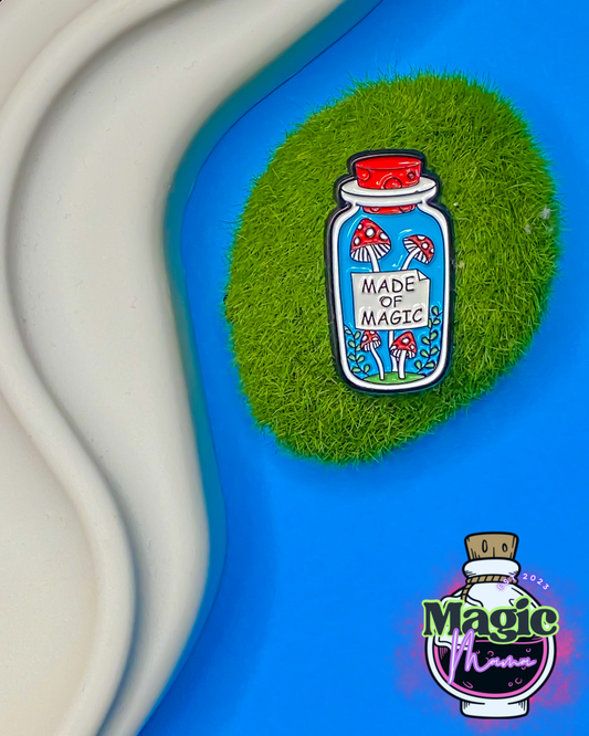 “Made of Magic” Potion Pin Pack (Bonus Butterfly Pin Included)