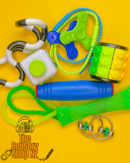 🌈 Cool & Bright Fidget Extravaganza (12 Pieces)